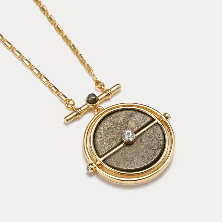 venus dimaond gold necklace