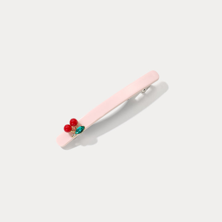 Pink Cherry Hairpin