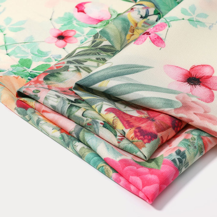 Blooming Square Hair Scarf