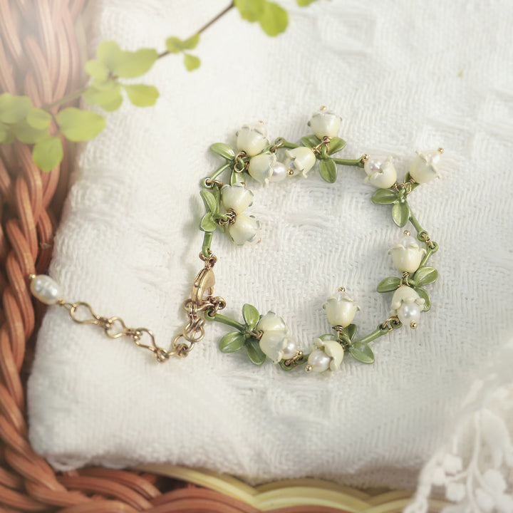 Lily Of The Valley Charms Bracelet