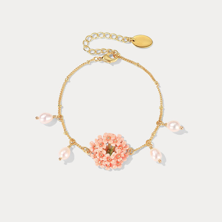 Selenichast Pink Verbena Bracelet