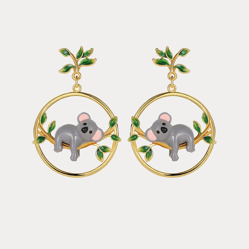 Selenichast Koala Earrings