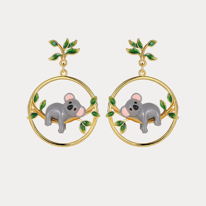 Selenichast Koala Earrings