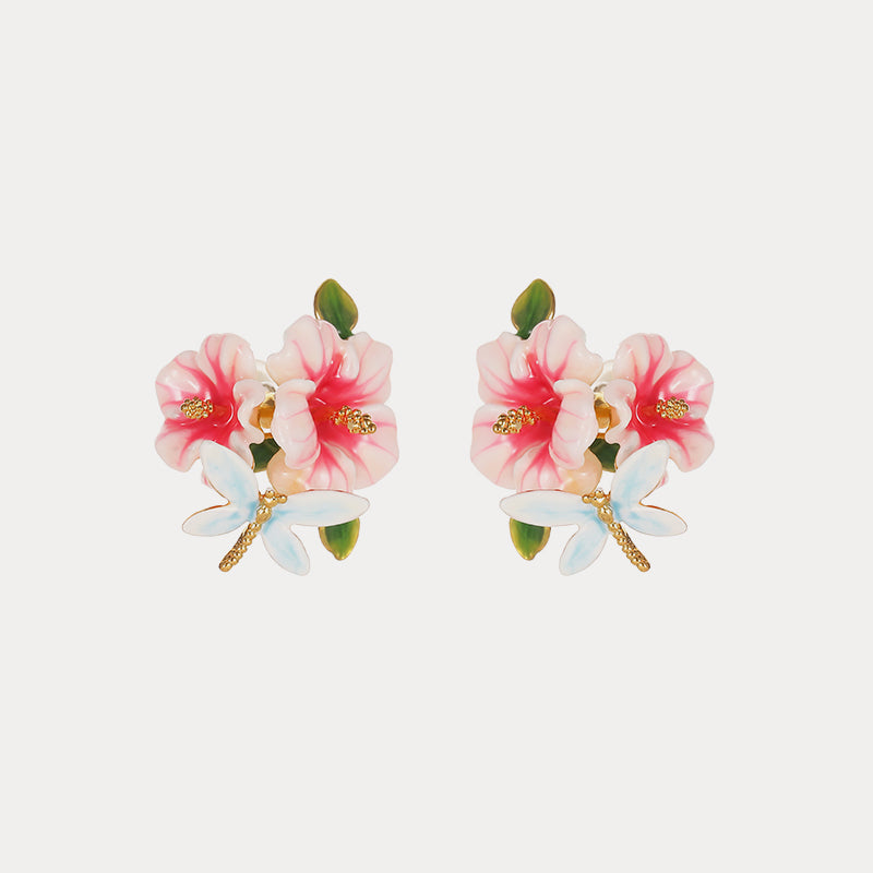 Selenichast hibiscus earrings 3