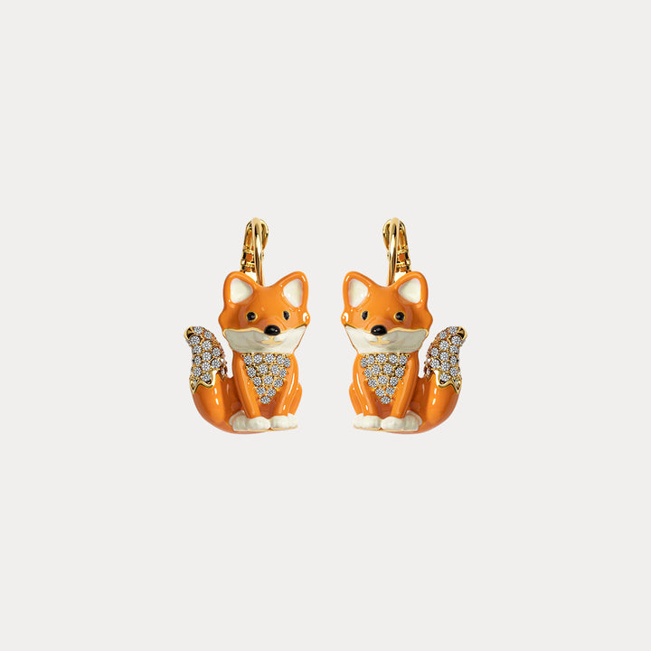 Selenichast fox earrings