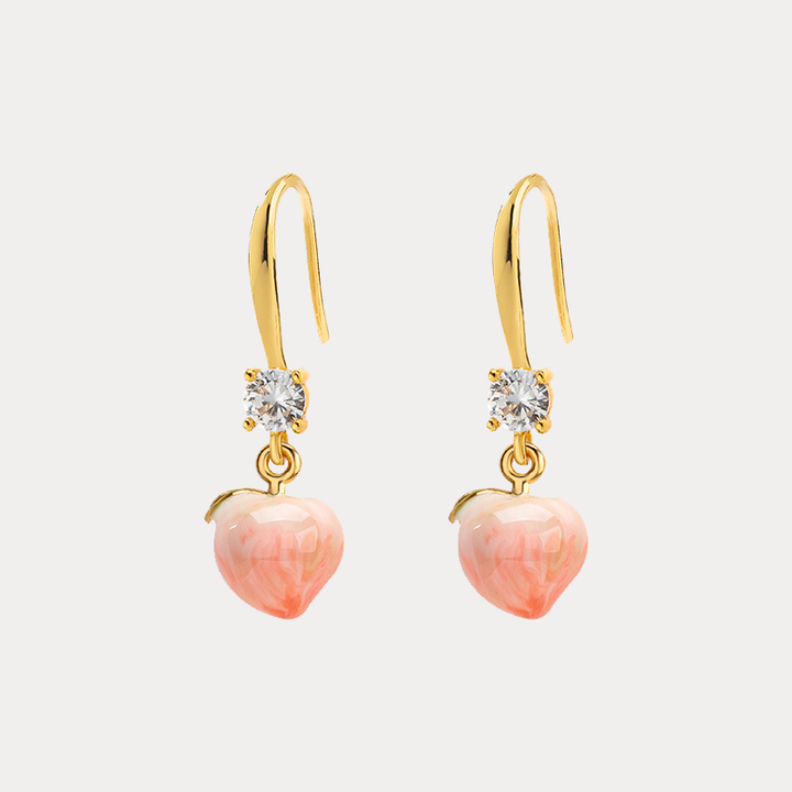 Peach Earrings