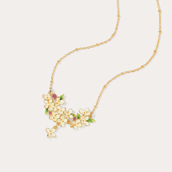 Osmanthus Fragrans Fashion Necklace