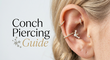 The Conch Piercing Guide: Pain, Healing Time & Jewelry Sizing