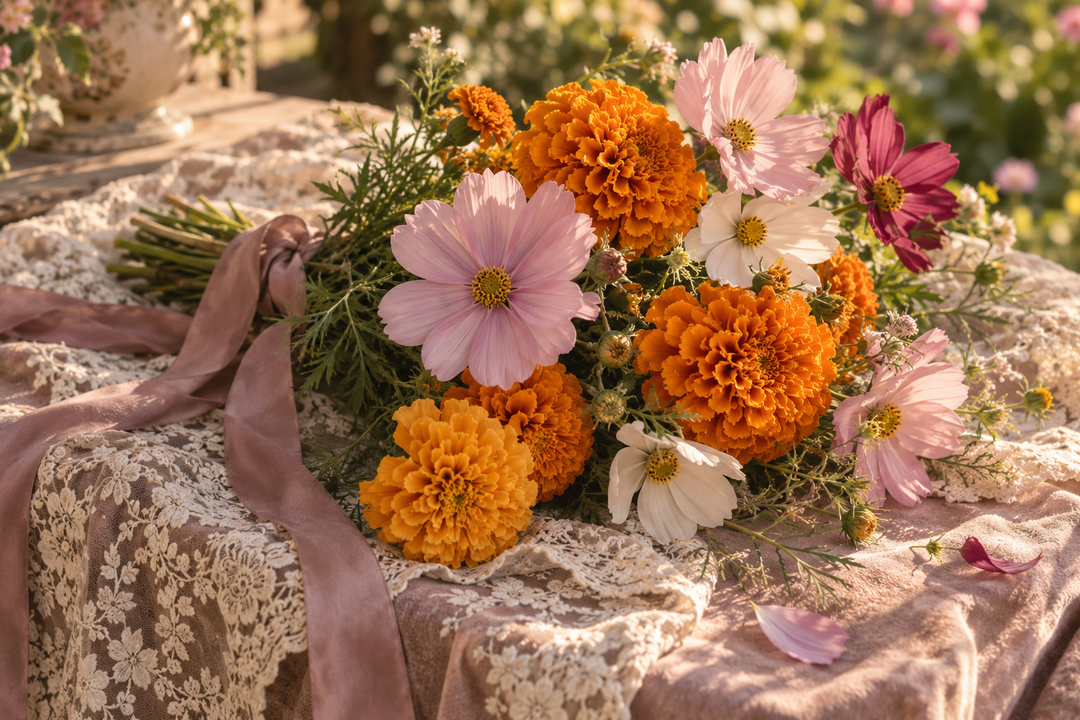 What Is October’s Birth Flower? Marigold & Cosmos Meaning