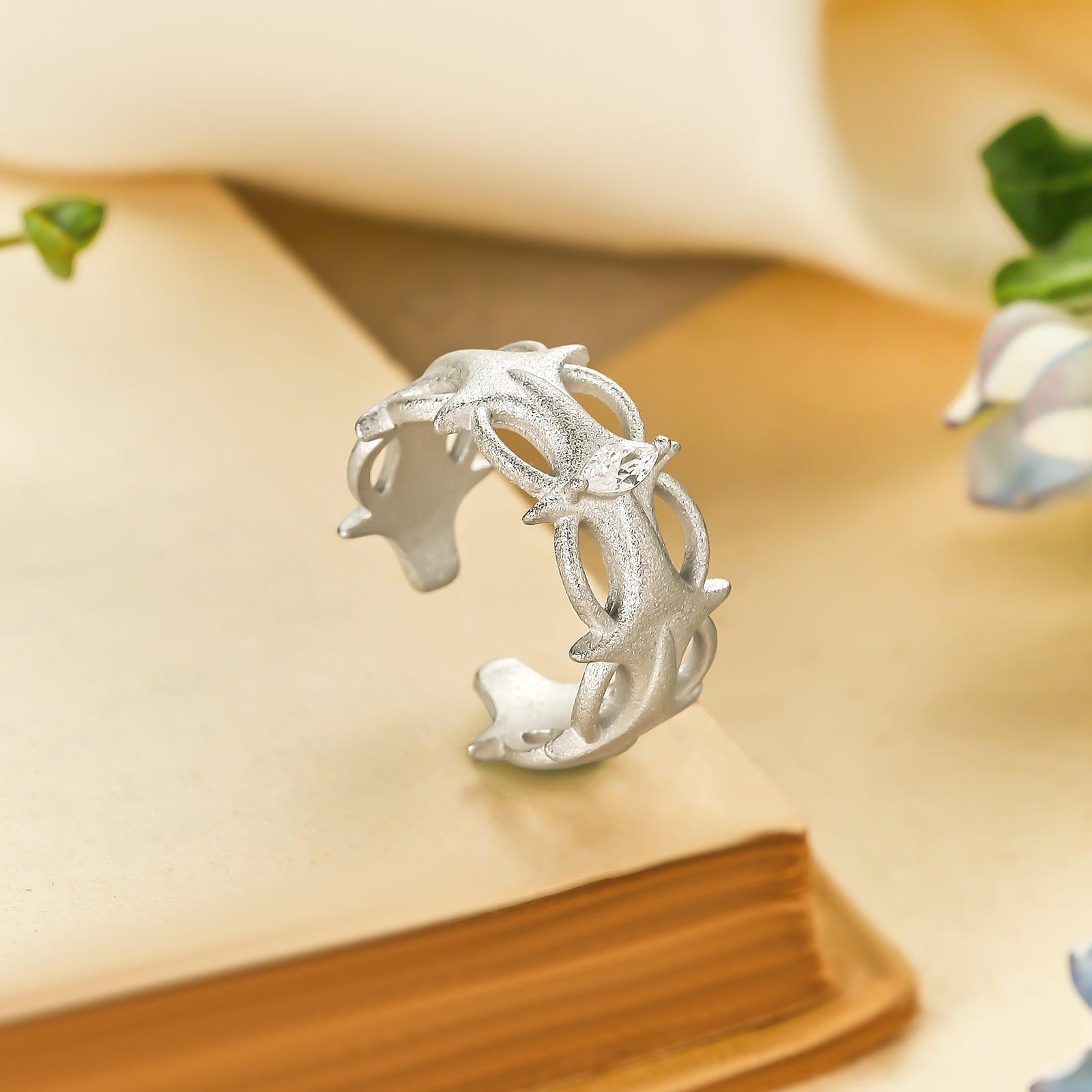 Selenichast dainty rings