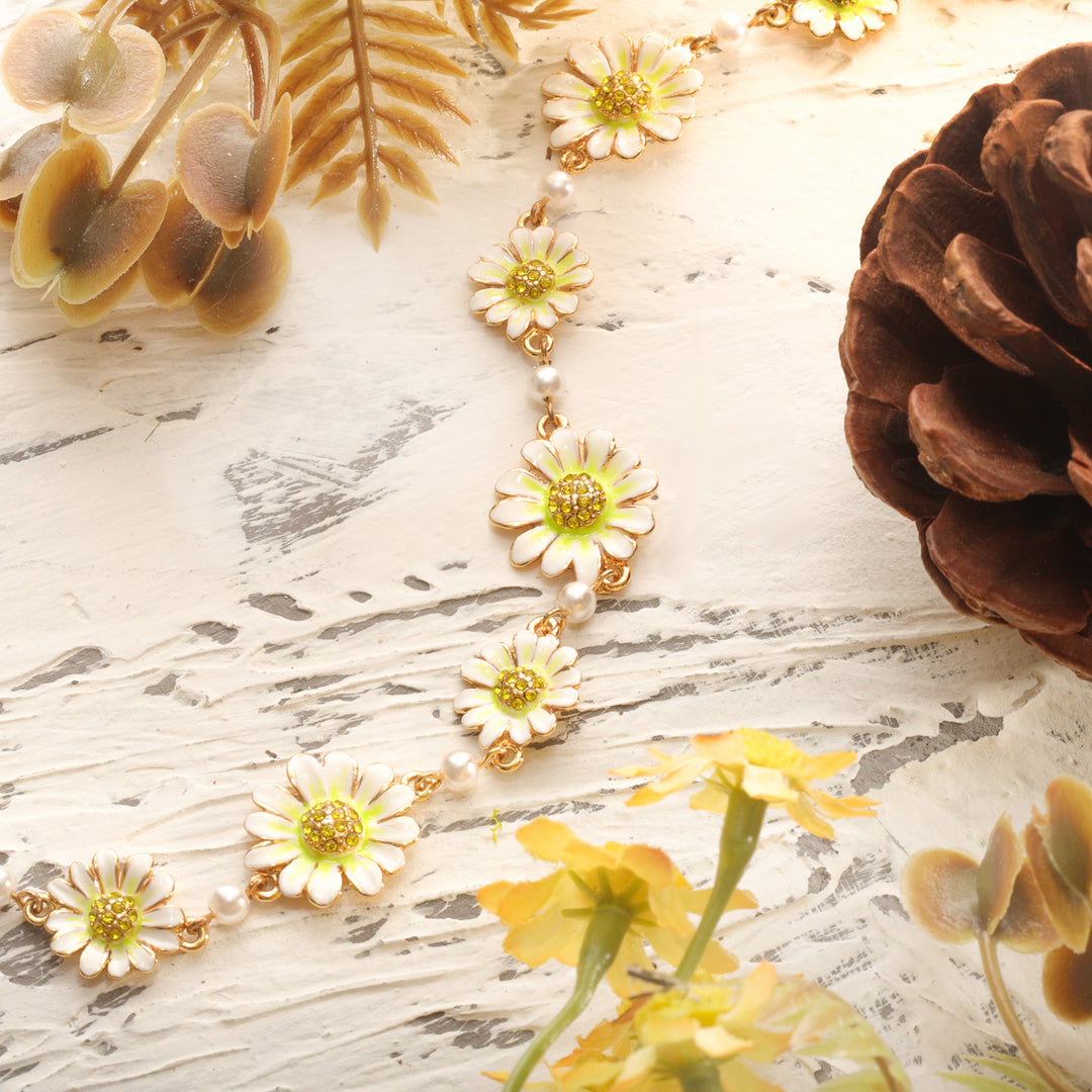 Selenichast Flower Jewelry | Flower Shape Jewelry | Vintage Flower Jewelry | Flower and Jewelry