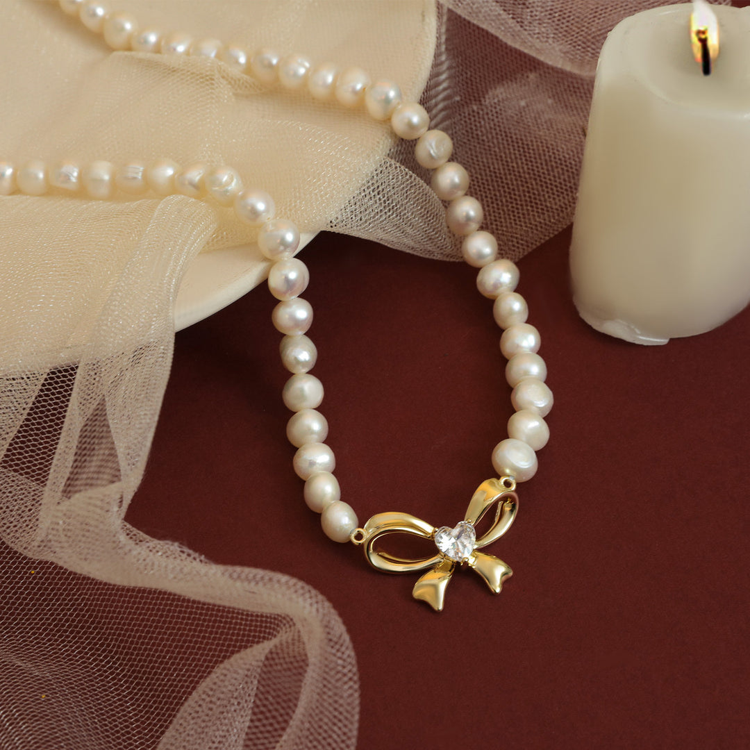 Pearl Neckalce | Freshwater Pearl Necklace For Women | Pearl Necklace Women | Selenichast
