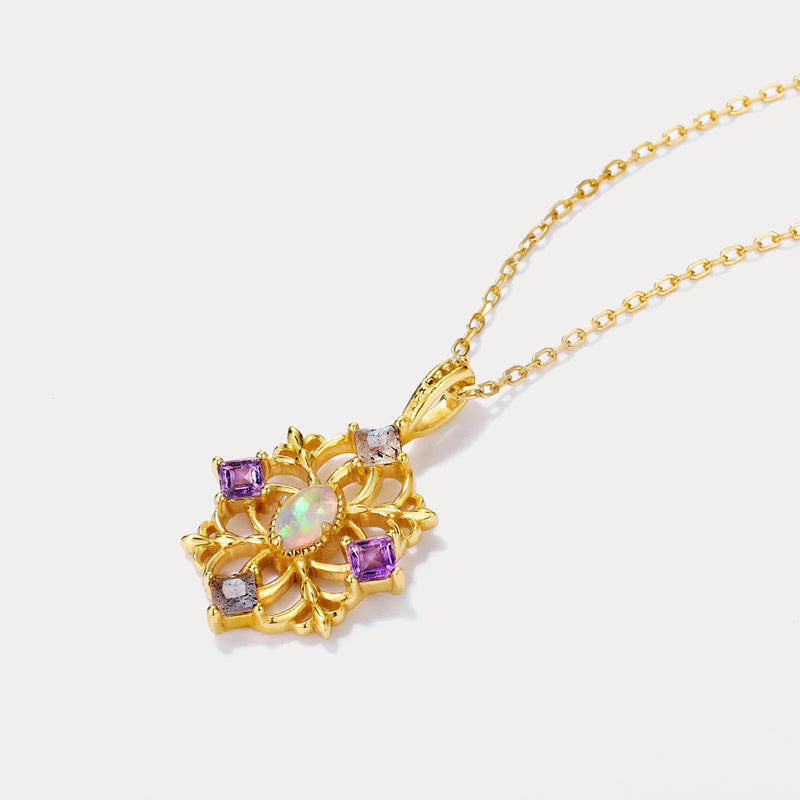 Selenichast Amethyst Necklace