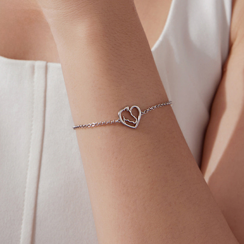 Selenichast Heart Bracelet