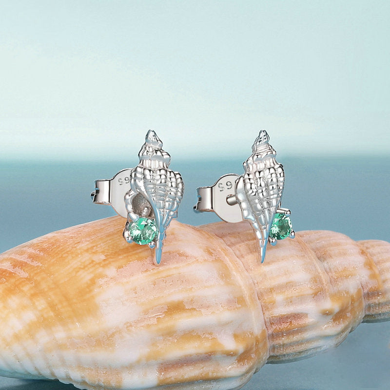 Selenichast Conch Earrings