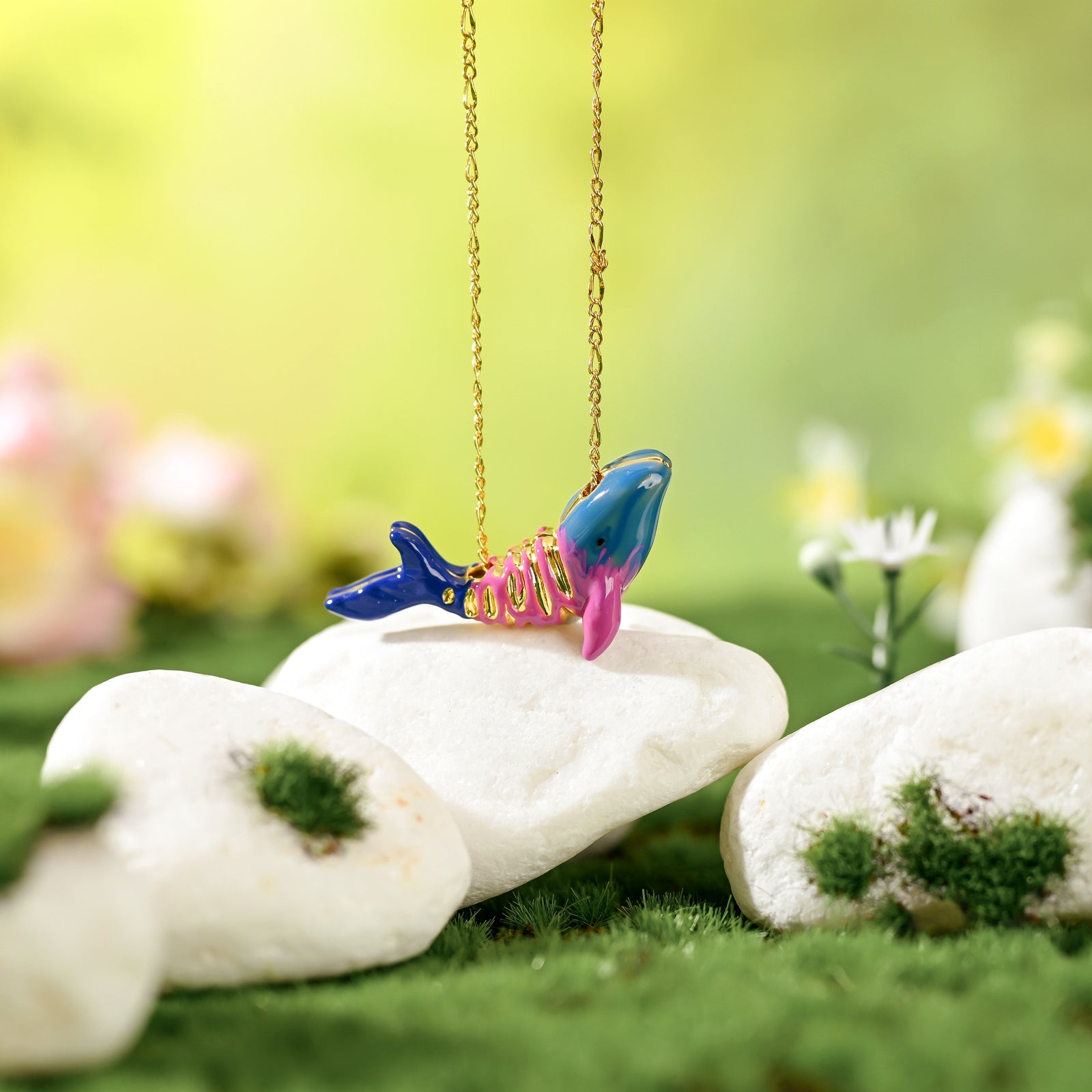 Selenichast Whale Pendant Necklace