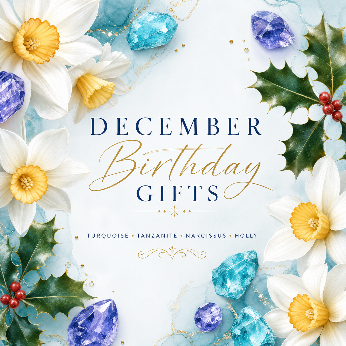 Selenichast December Birthday Gifts Jewelry Guide