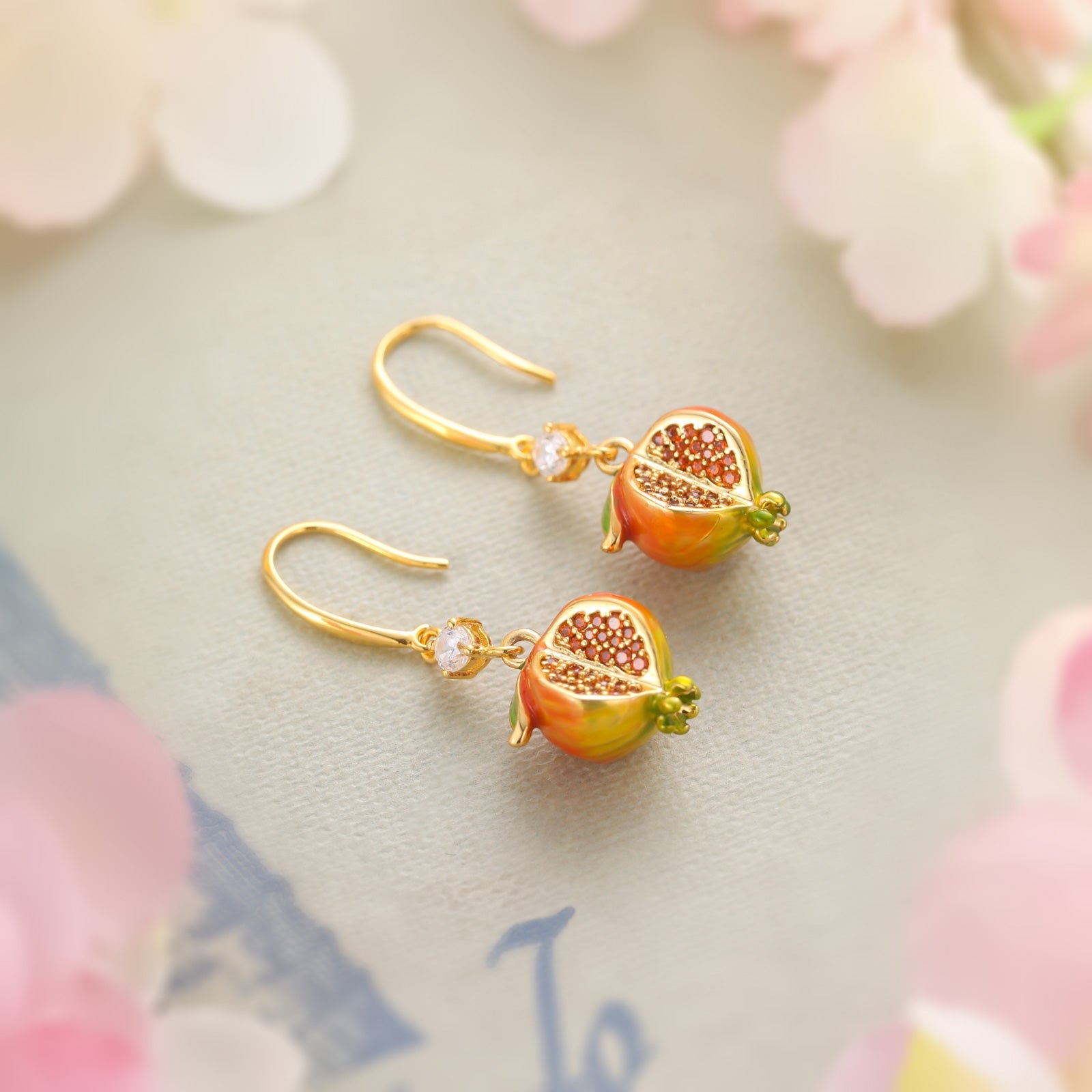 Selenichast Pomegranate Earrings