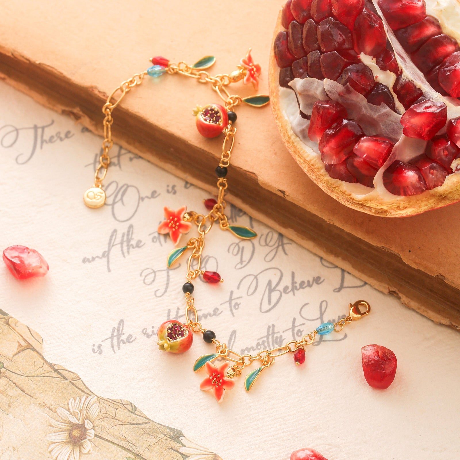 Selenichast Pomegranate Bracelet