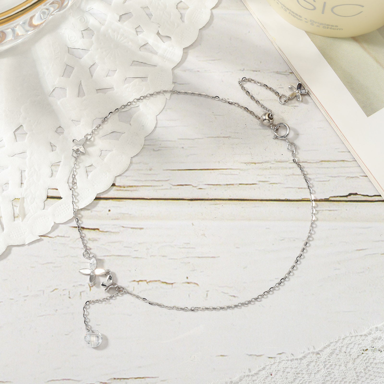 Selenichast Sterling Silver Anklet