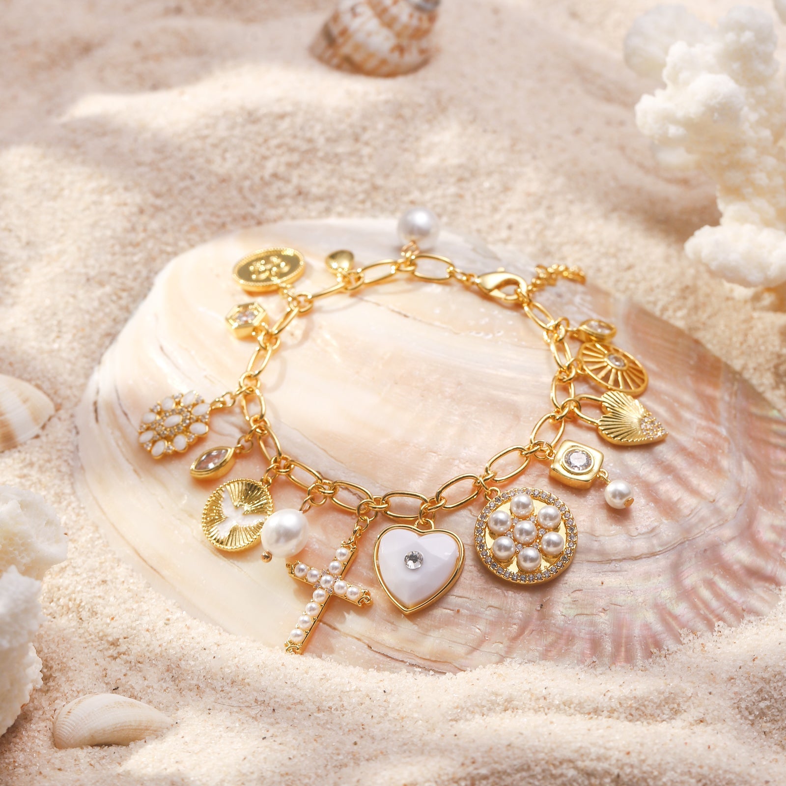 Selenichast Vintage Charm Bracelets