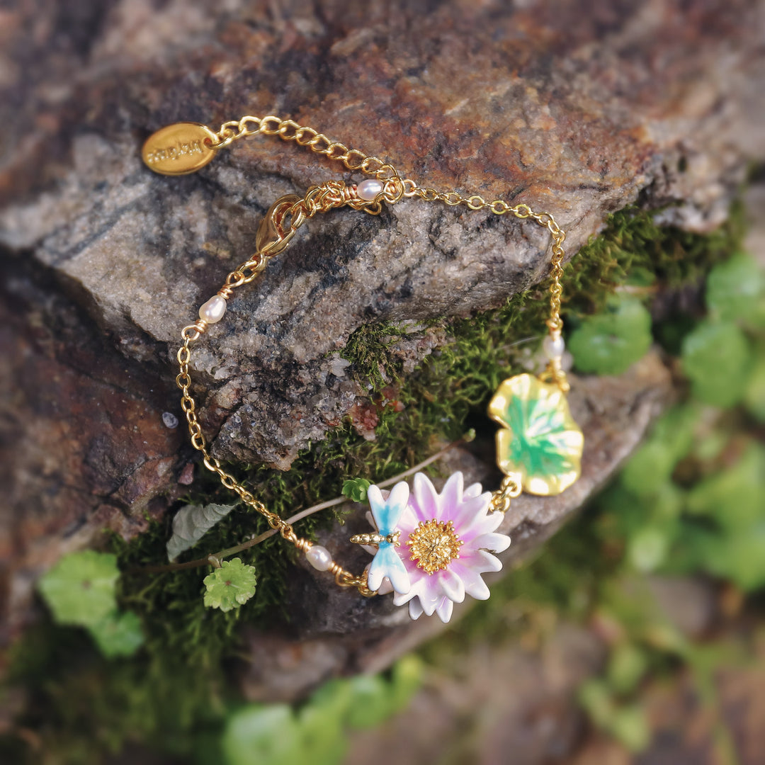 Flower Charm Bracelets