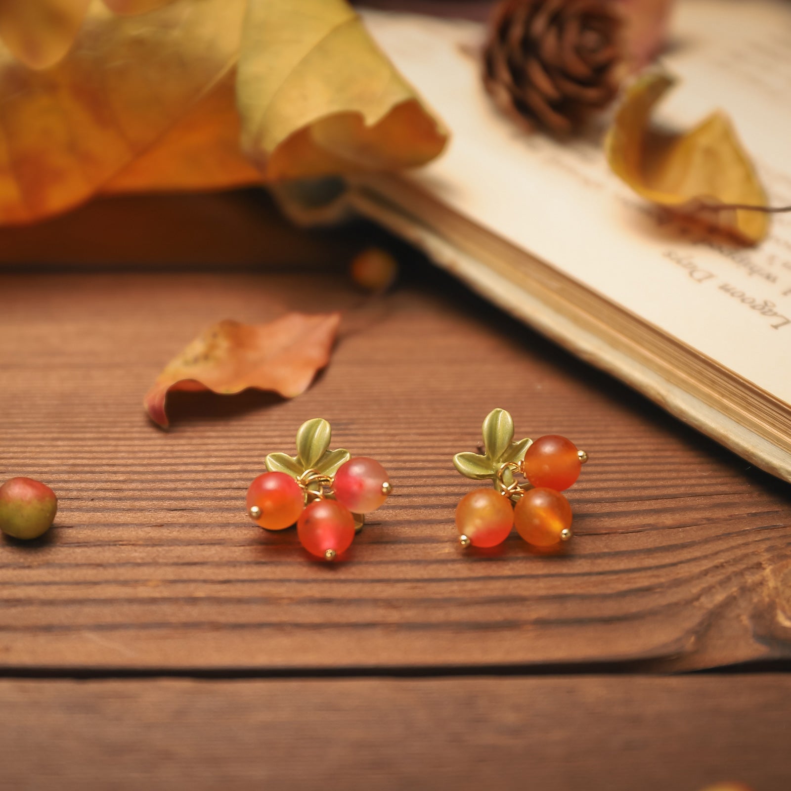 Natural Stone Earrings