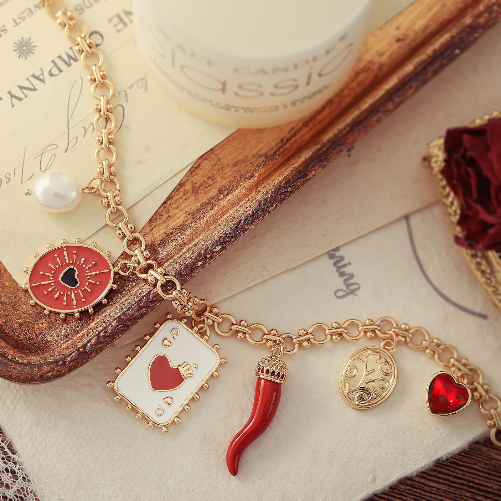 Charm necklace | Charm Necklaces For Women | Charm Necklace Online Store | Selenichast