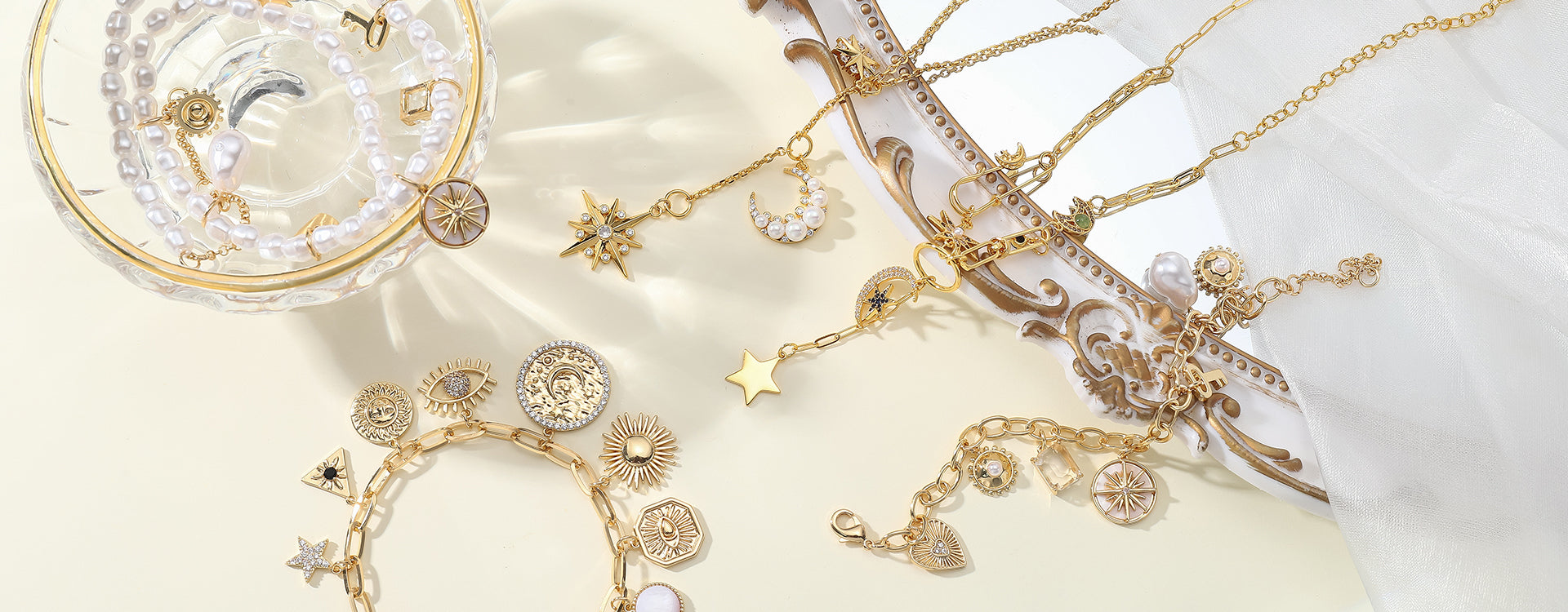 Selenichast Moon & Star Jewelry