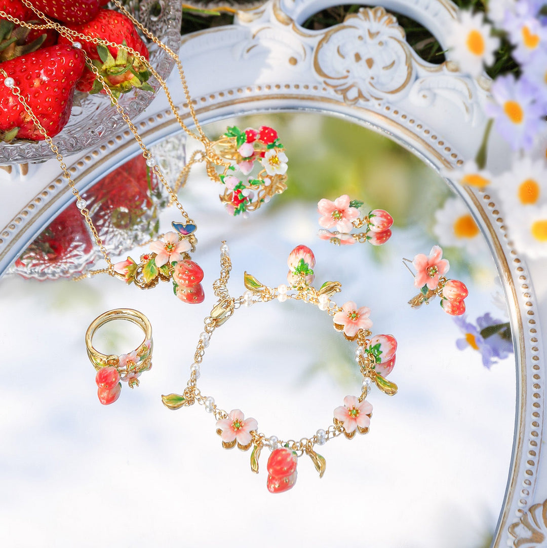 Selenichast Strawberry Jewelry