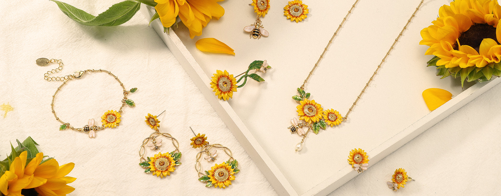 Sunflower Jewelry | Selenichast