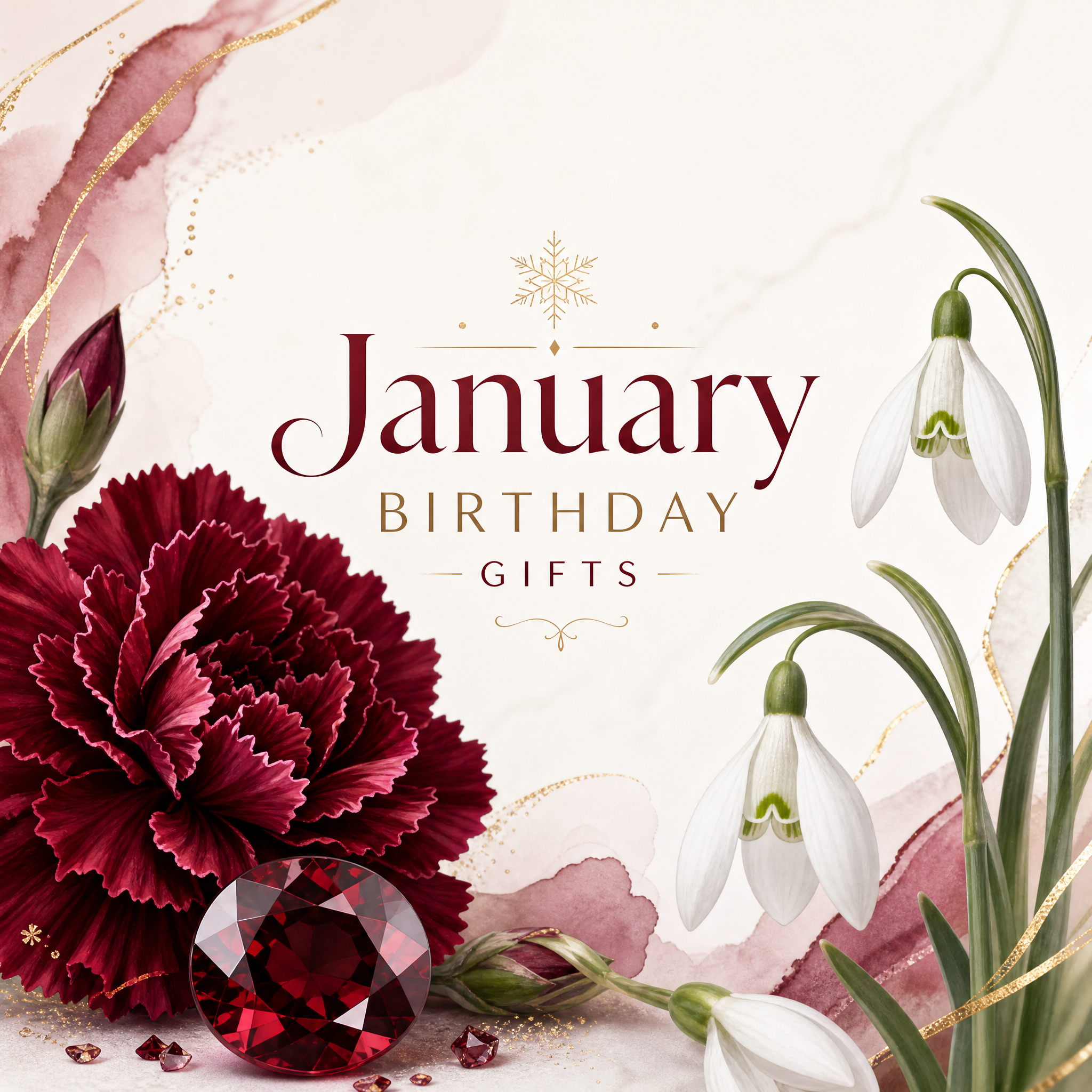 Selenichast January Birthday Gifts