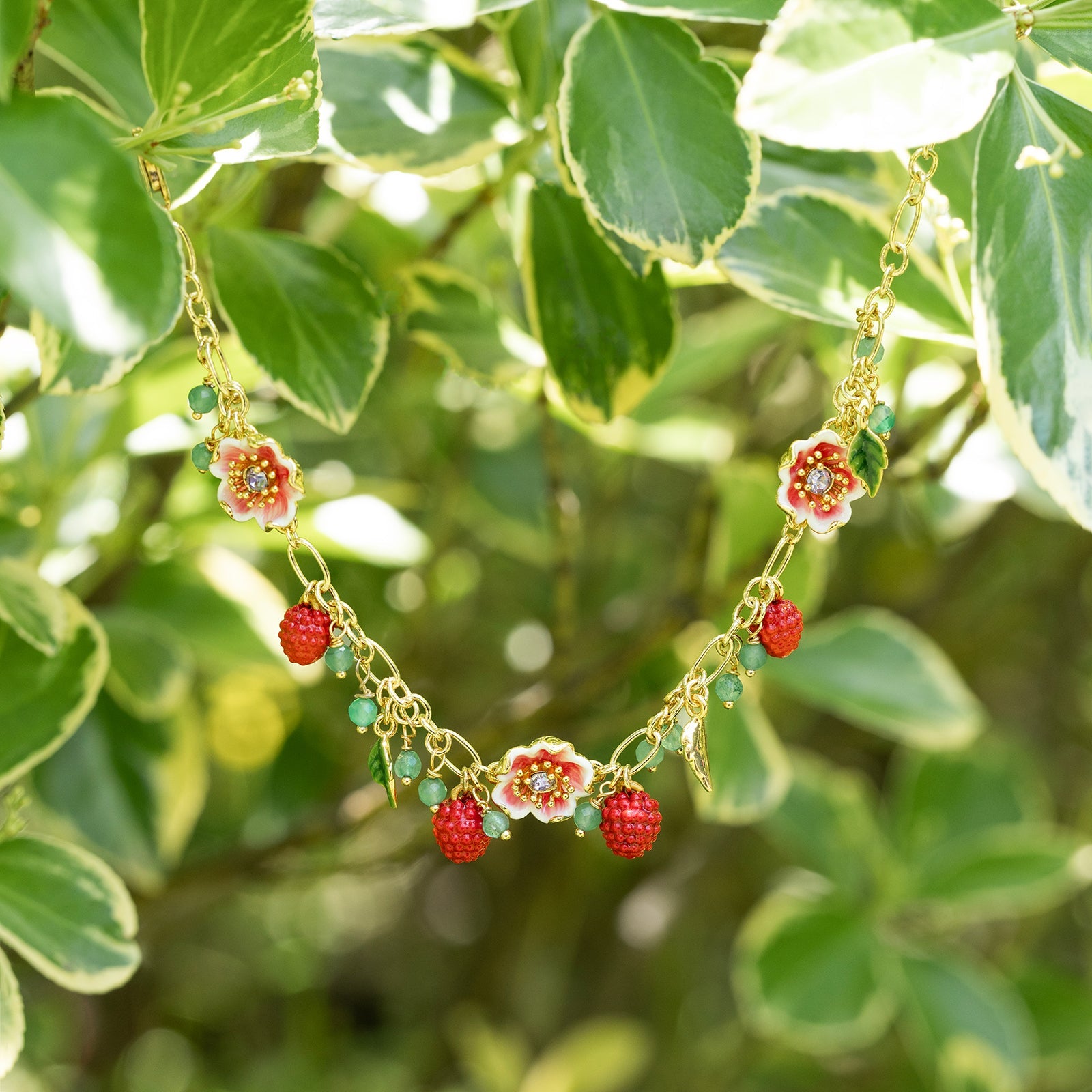 Selenichast Raspberry Bracelet