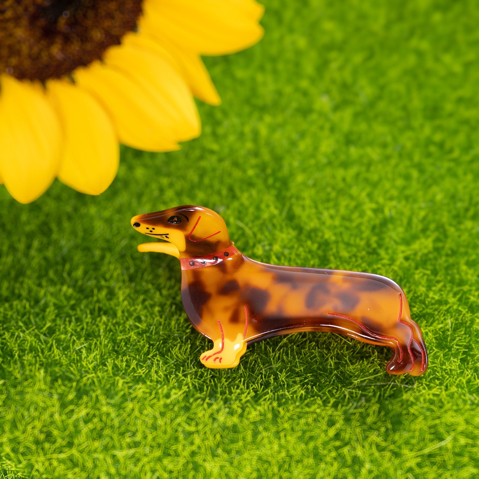 Dachshund Hair Claw Clips Selenichast 