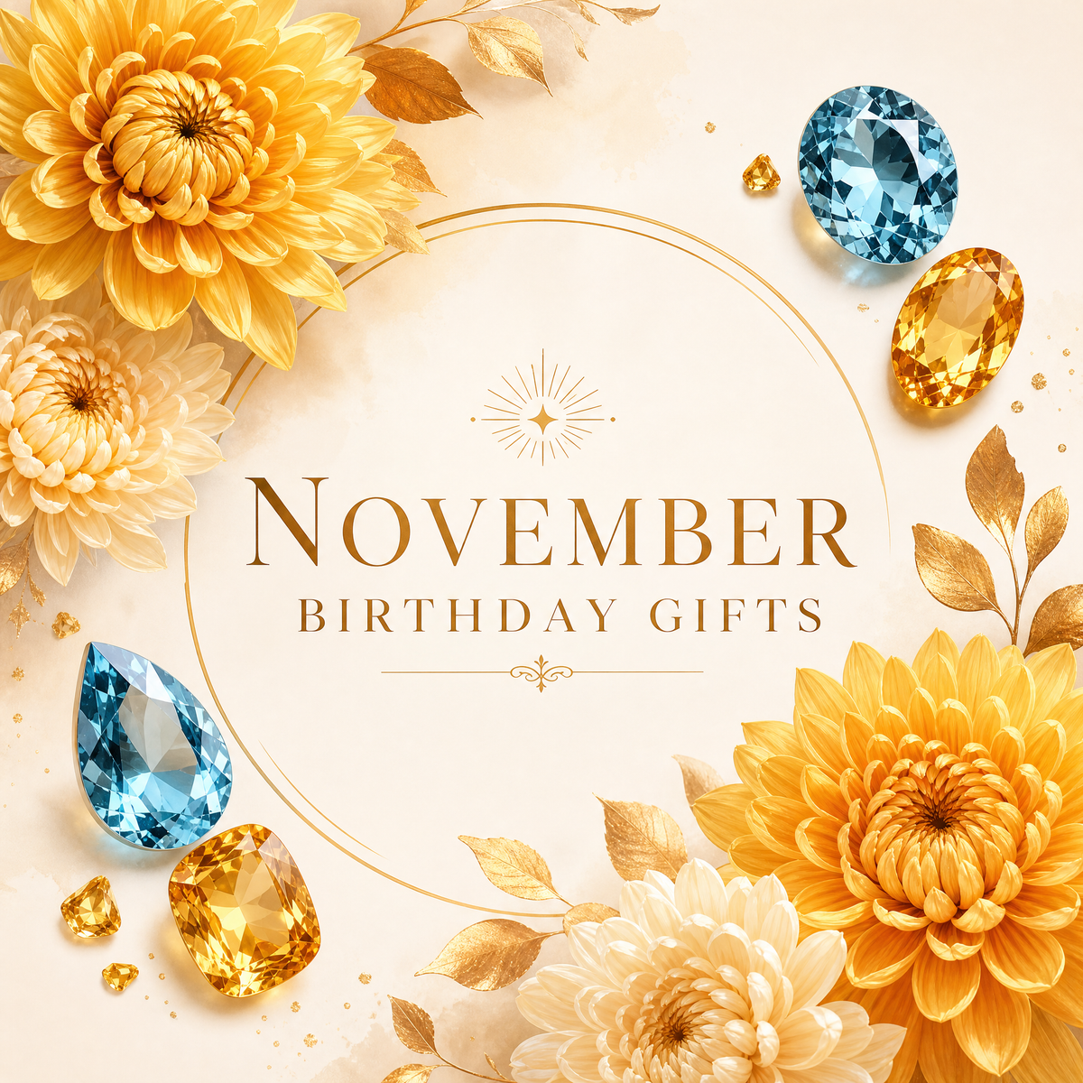 Selenichast November Birthday Gifts Jewelry Guide