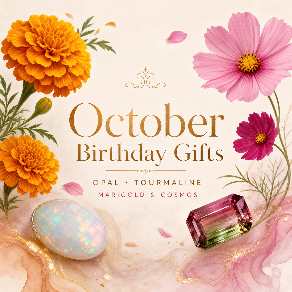 Selenichast October Birthday Gifts Jewelry Guide
