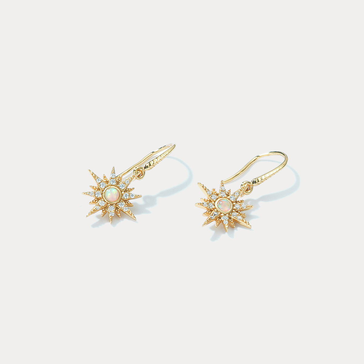 Selenichast sun earrings