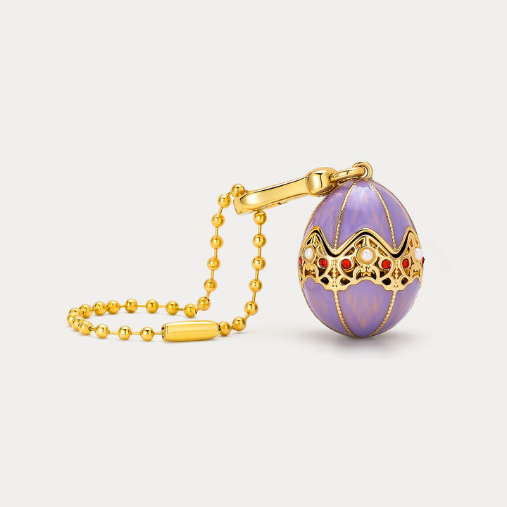 Rabbit Egg Locket Charm Selenichast 