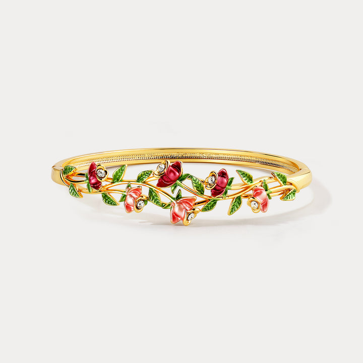 Selenichast Red Rose Bangle