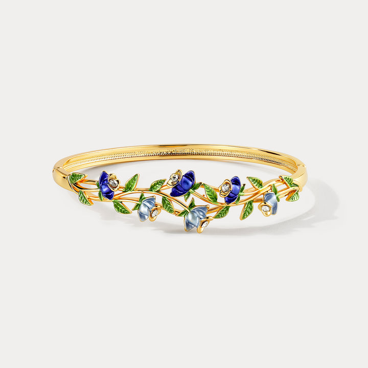 Selenichast Blue Rose Bangle
