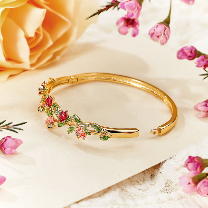 Red Rose Bangle Gift