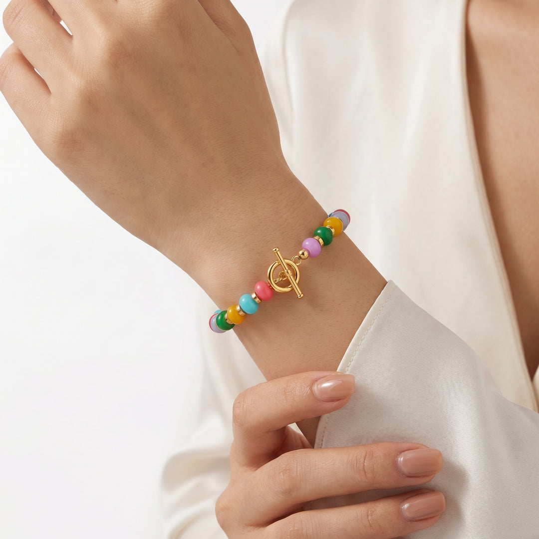Colorful Beaded Bracelet