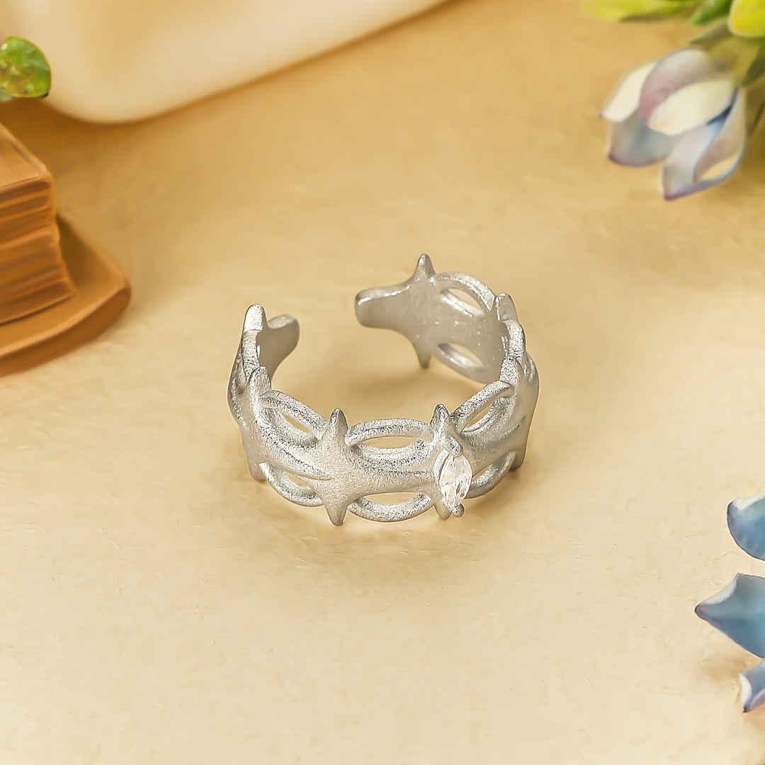 Hollow Starbrust Ring