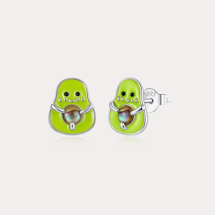 Selenichast Avocado Stud Earrings