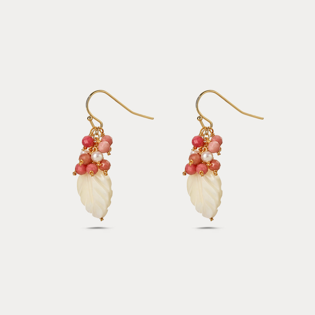 Berry Leaf Earrings