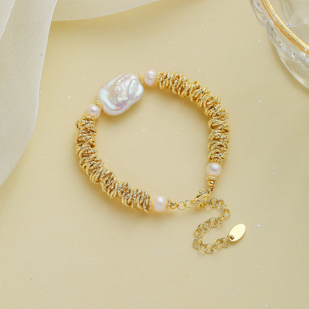 Morden Baroque Pearl Bracelet Gift
