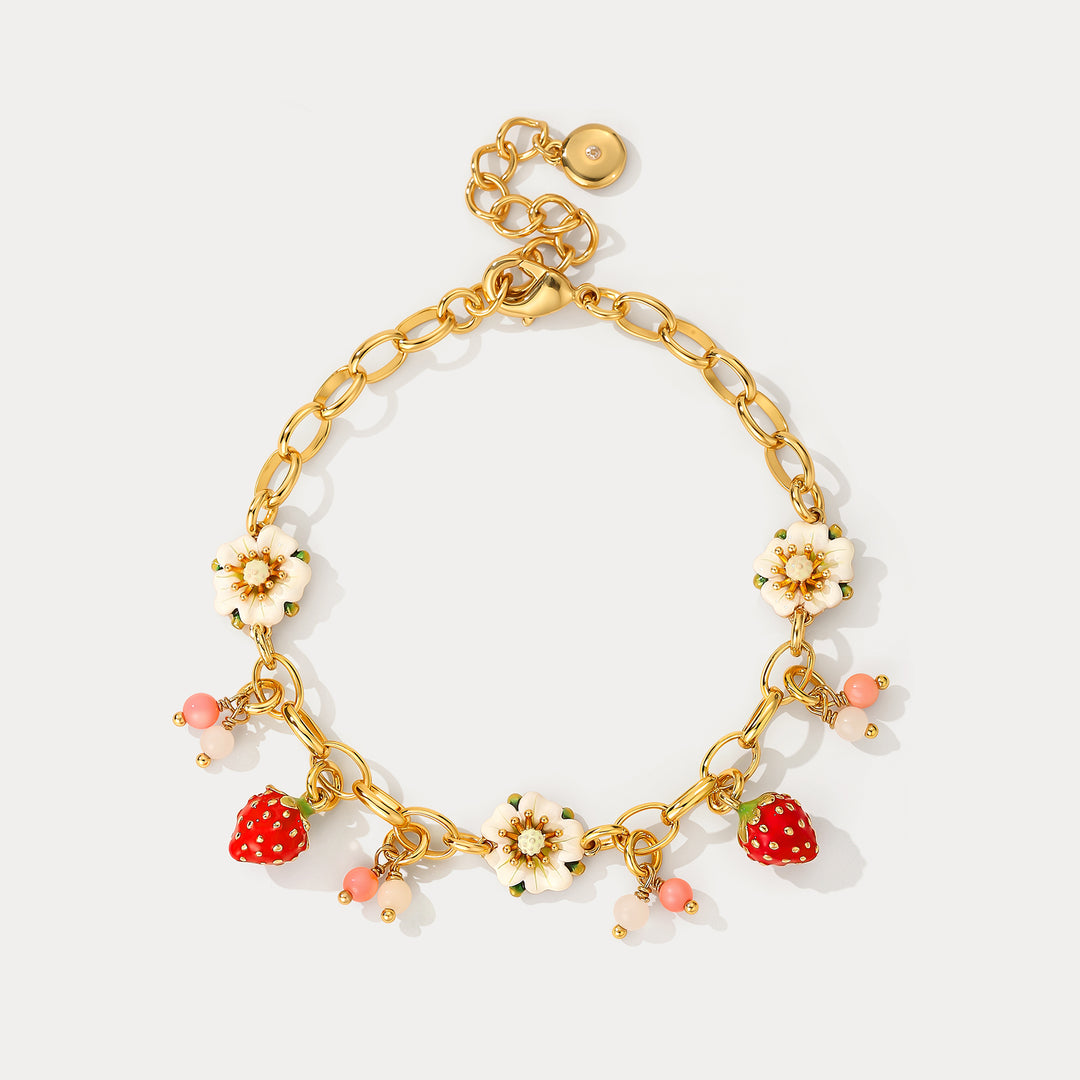 Selenichast Strawberry Bracelet