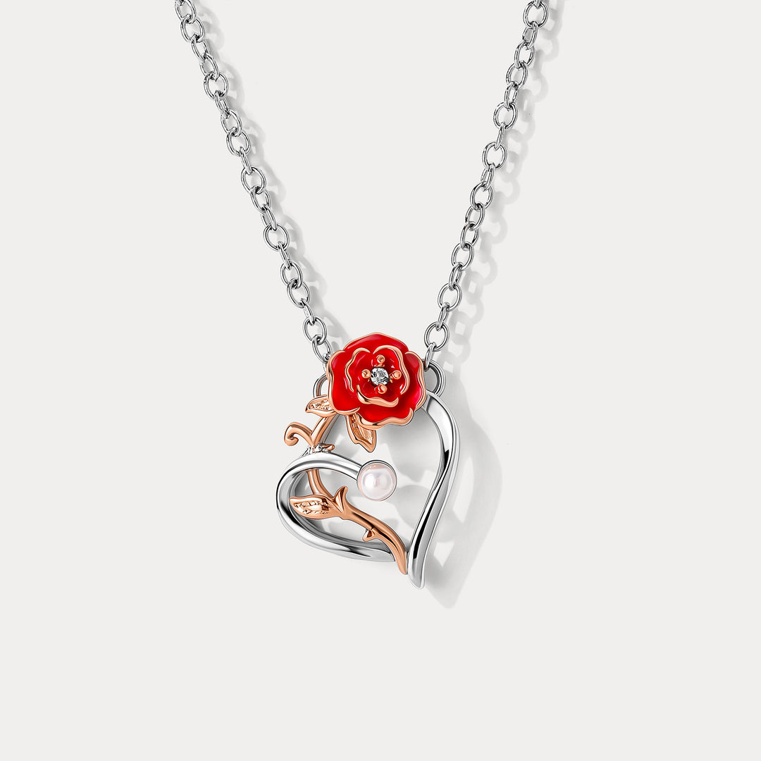 Rose Jewelry Set with Gift Wrapping