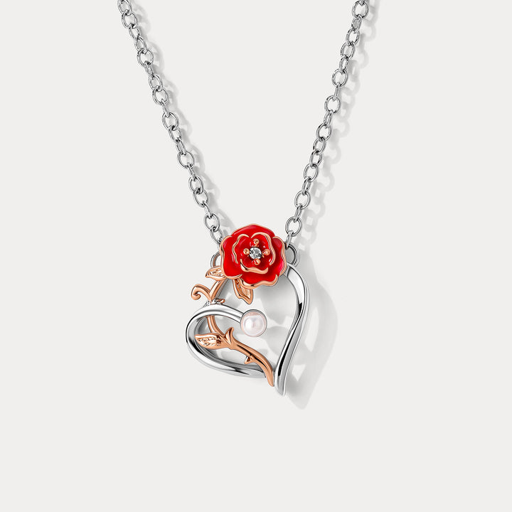 Rose Jewelry Set with Gift Wrapping