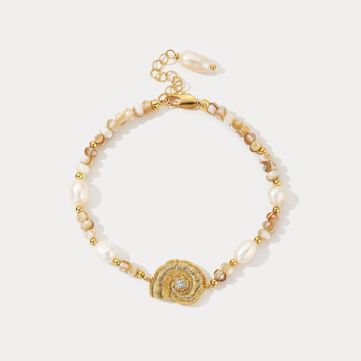 Selenichast Conch Pearl Bracelet